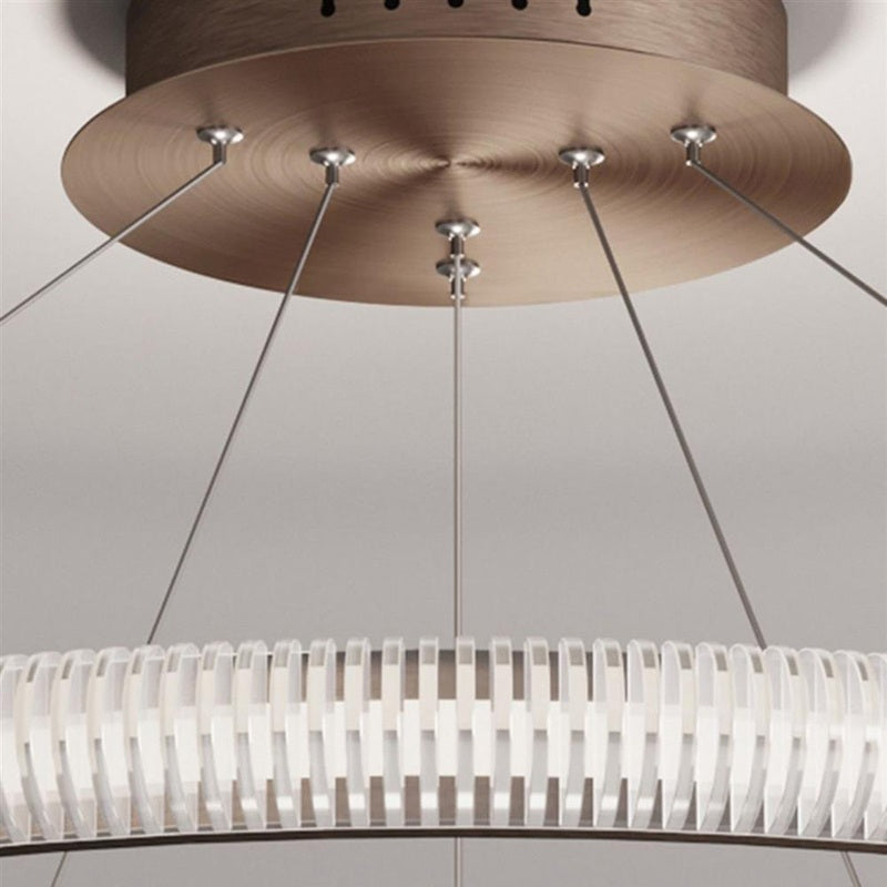 flairel Nordic Circular Chandelier for Living Room