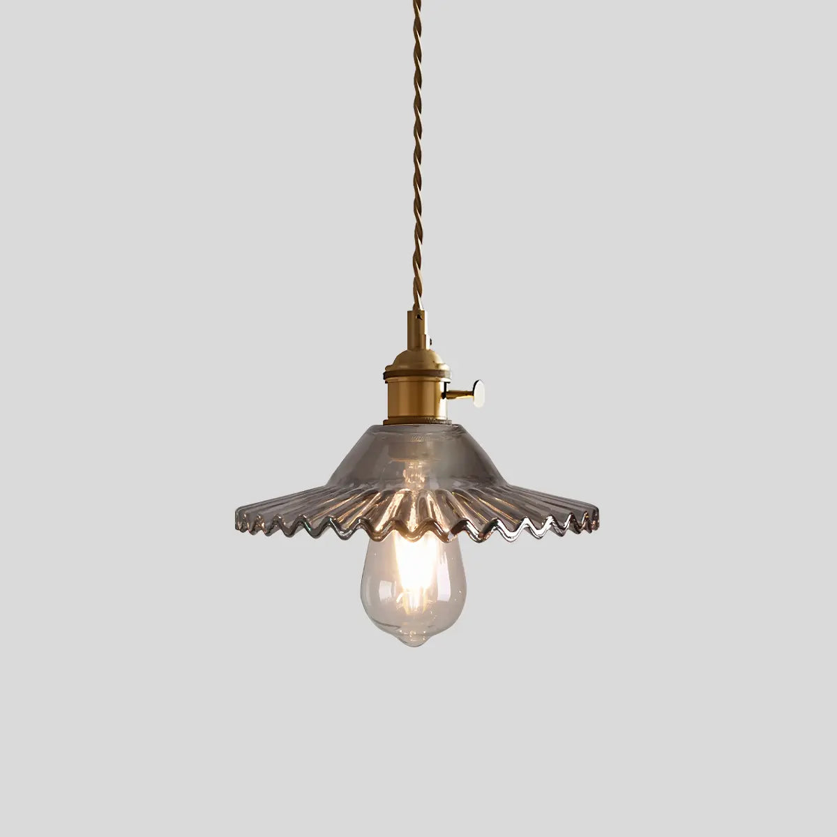 flairel Isabel Glass Pendant Light for Kitchen Island