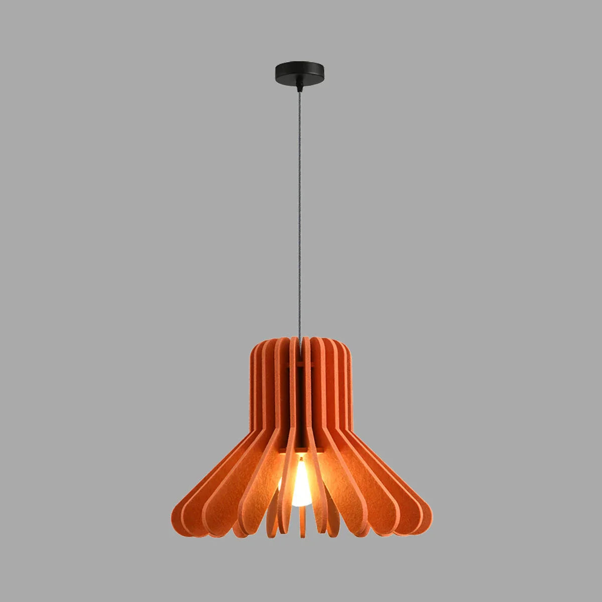flairel Nordic Octopus Felt Acoustic Pendant Light