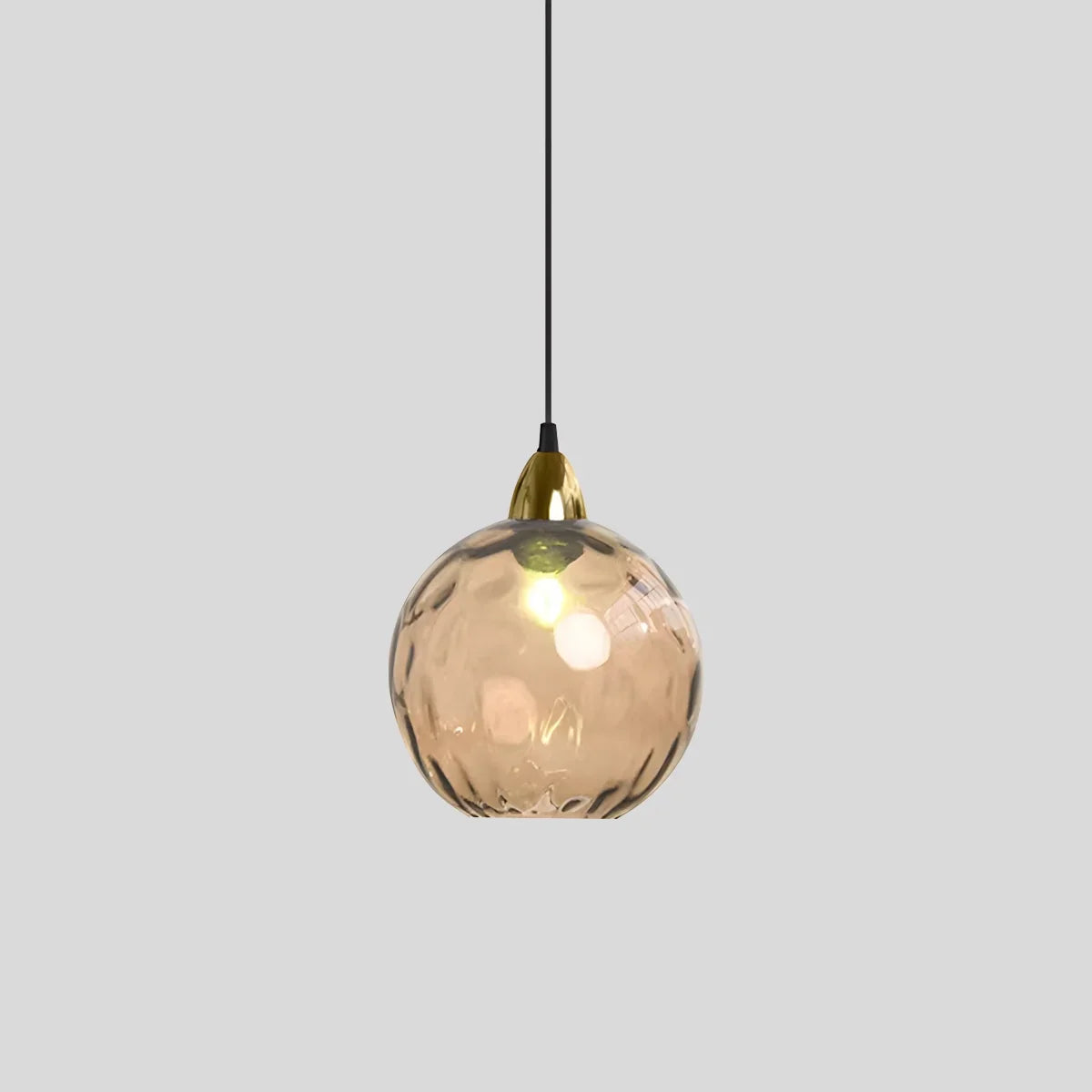 flairel Colorful Glass Ball Pendant Light for Living Room