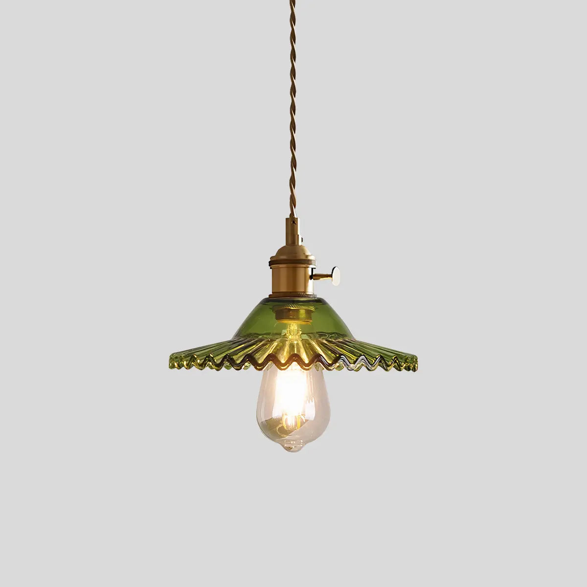 flairel Isabel Glass Pendant Light for Kitchen Island