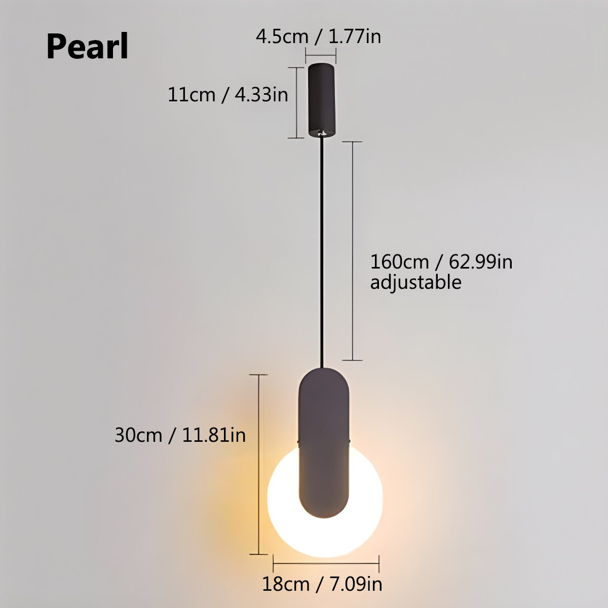 flairel Wilson Pendant Light for Dining Room Kitchen