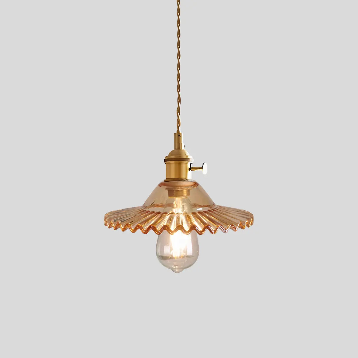 flairel Isabel Glass Pendant Light for Kitchen Island
