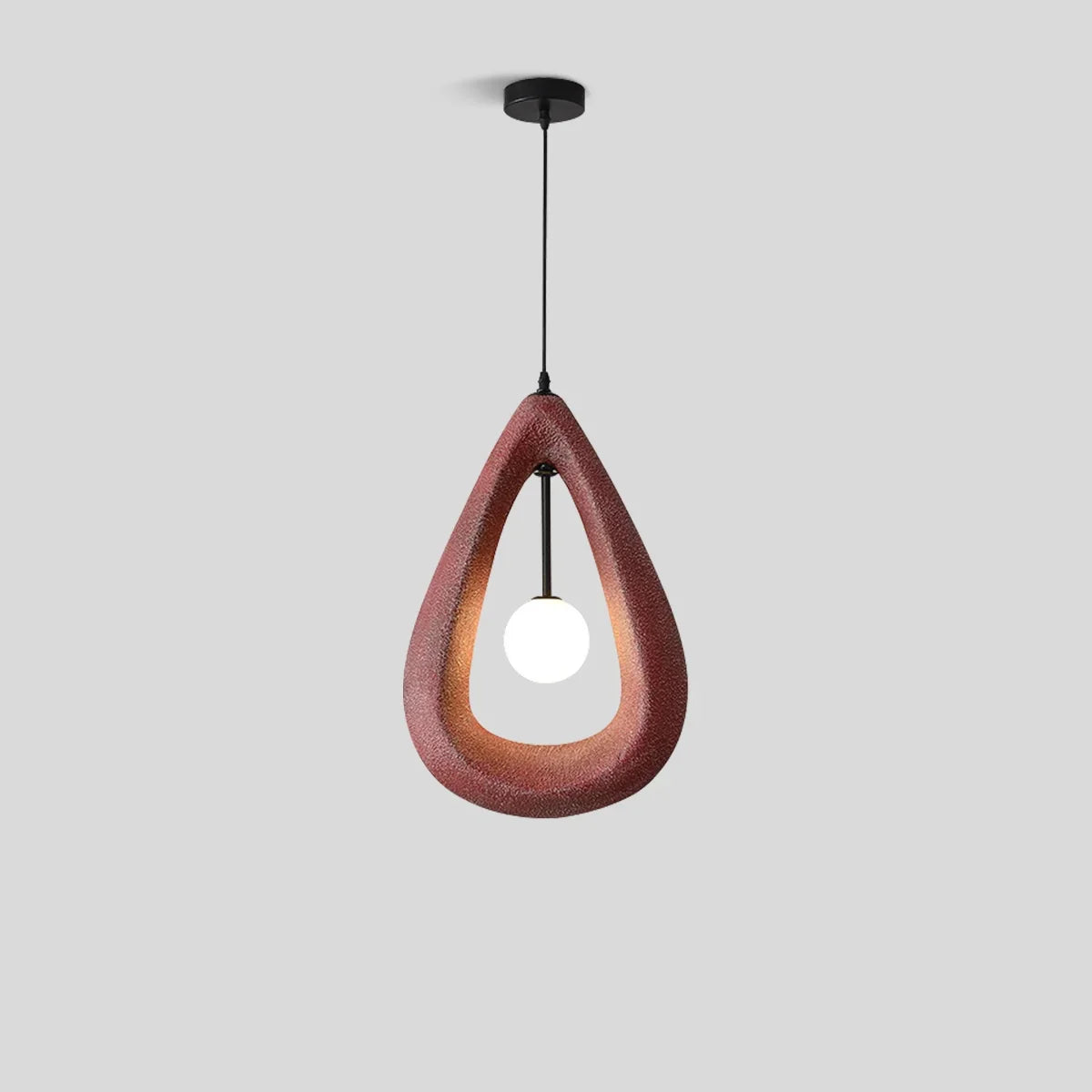 flairel Contemporary Creative Teardrop Orb Pendant Light