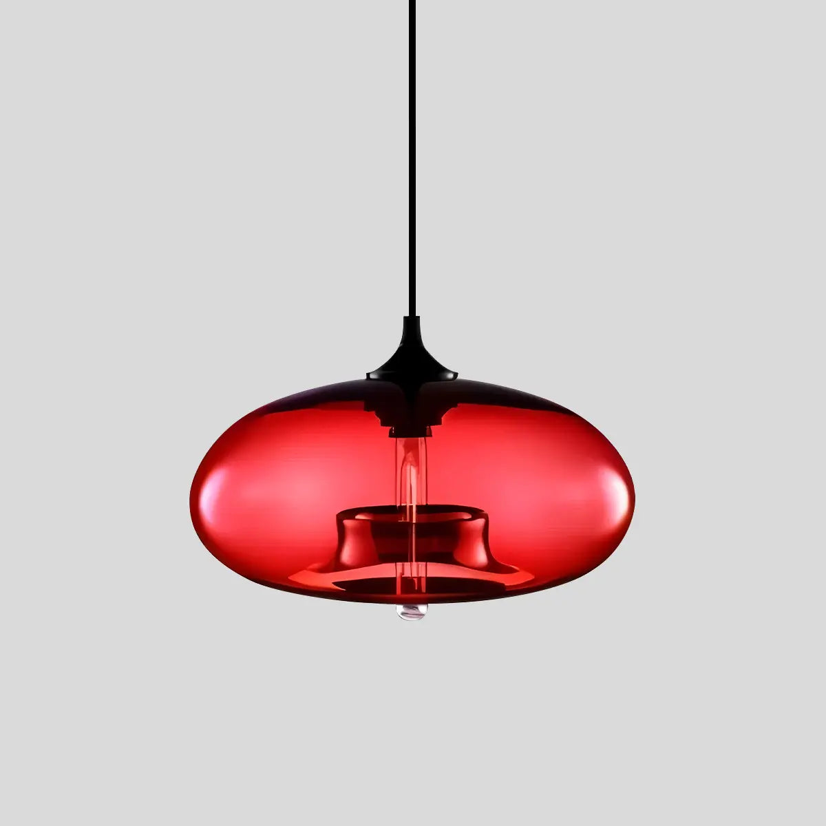 flairel Colorful Glass Pendant Light for Dining Area