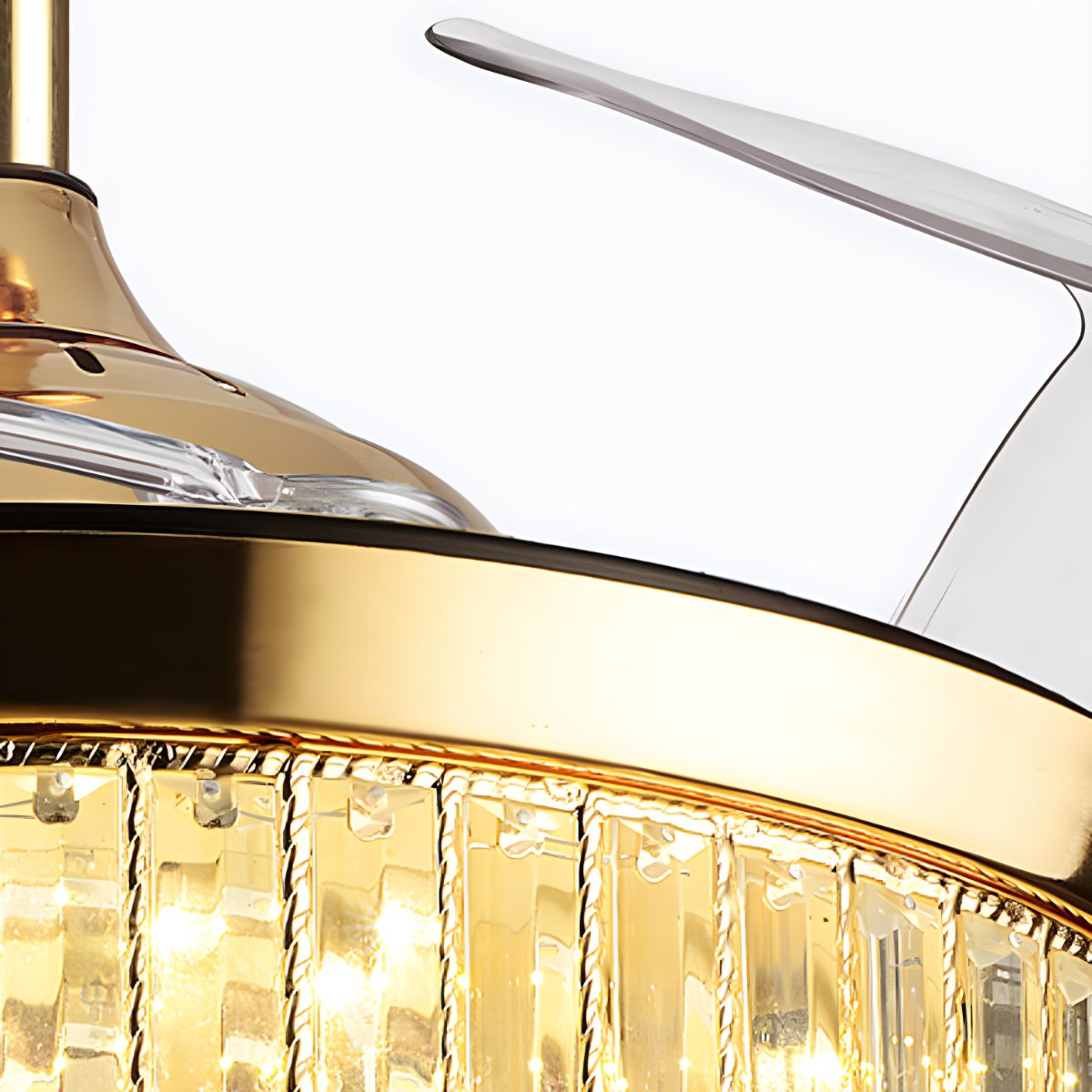 flairel Remote Hugger Ceiling Fan Light
