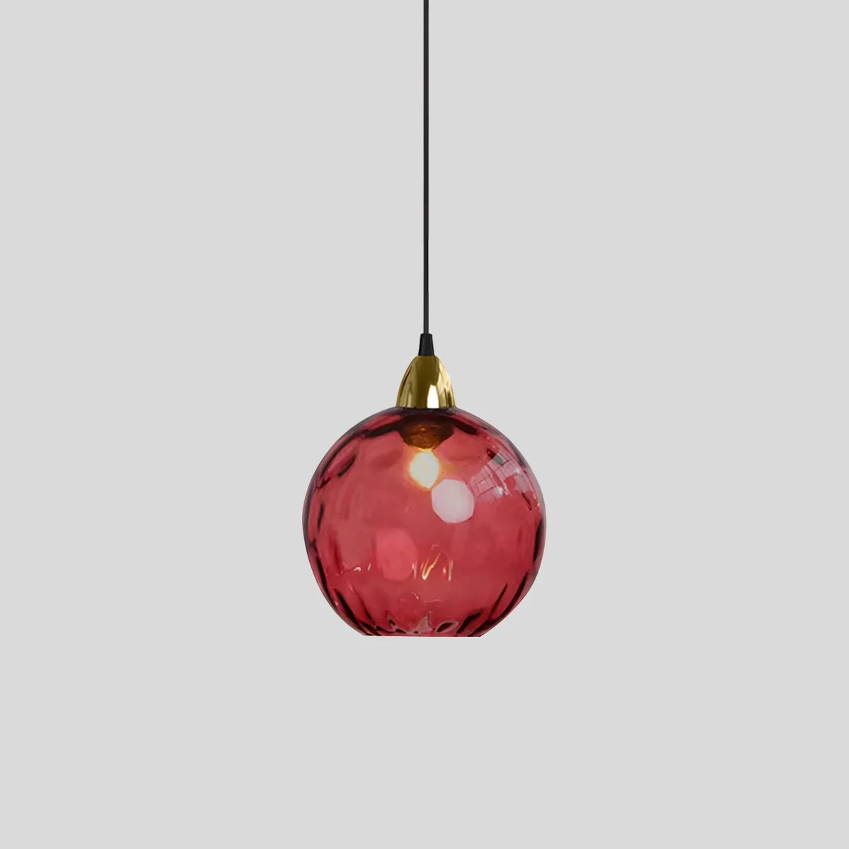 flairel Colorful Glass Ball Pendant Light for Living Room