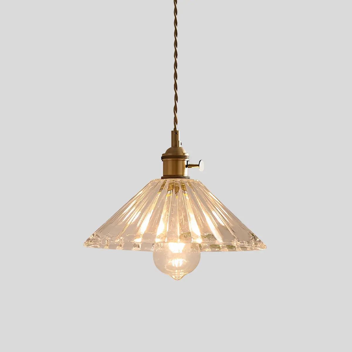 flairel Isabel Glass Pendant Light for Kitchen Island