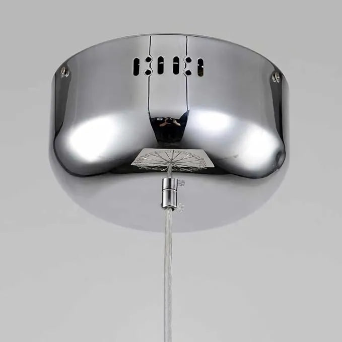 flairel Silver Fire Ball Pendant Light for Dining Room