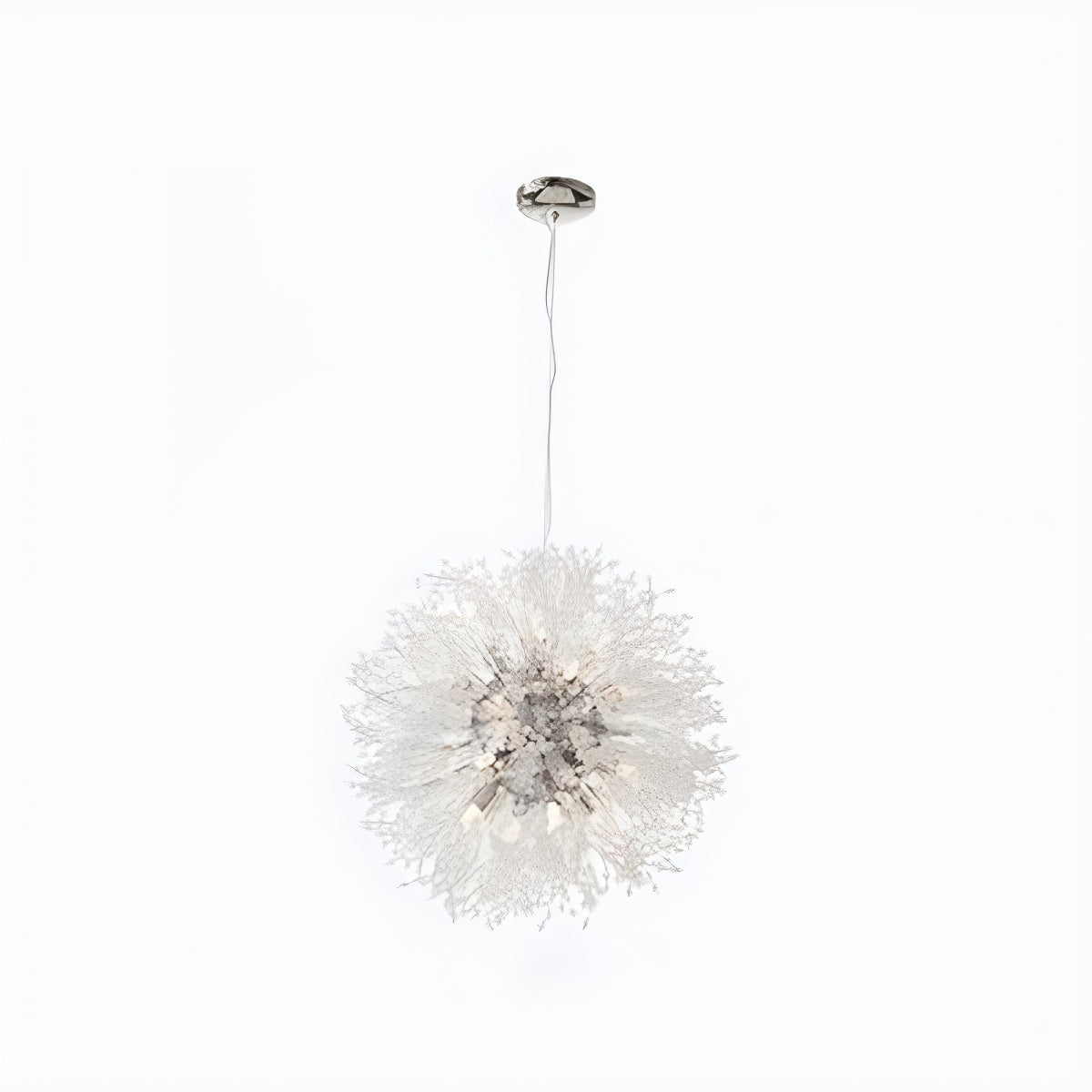 flairel Charlie Dandelion Crystal Chandelier