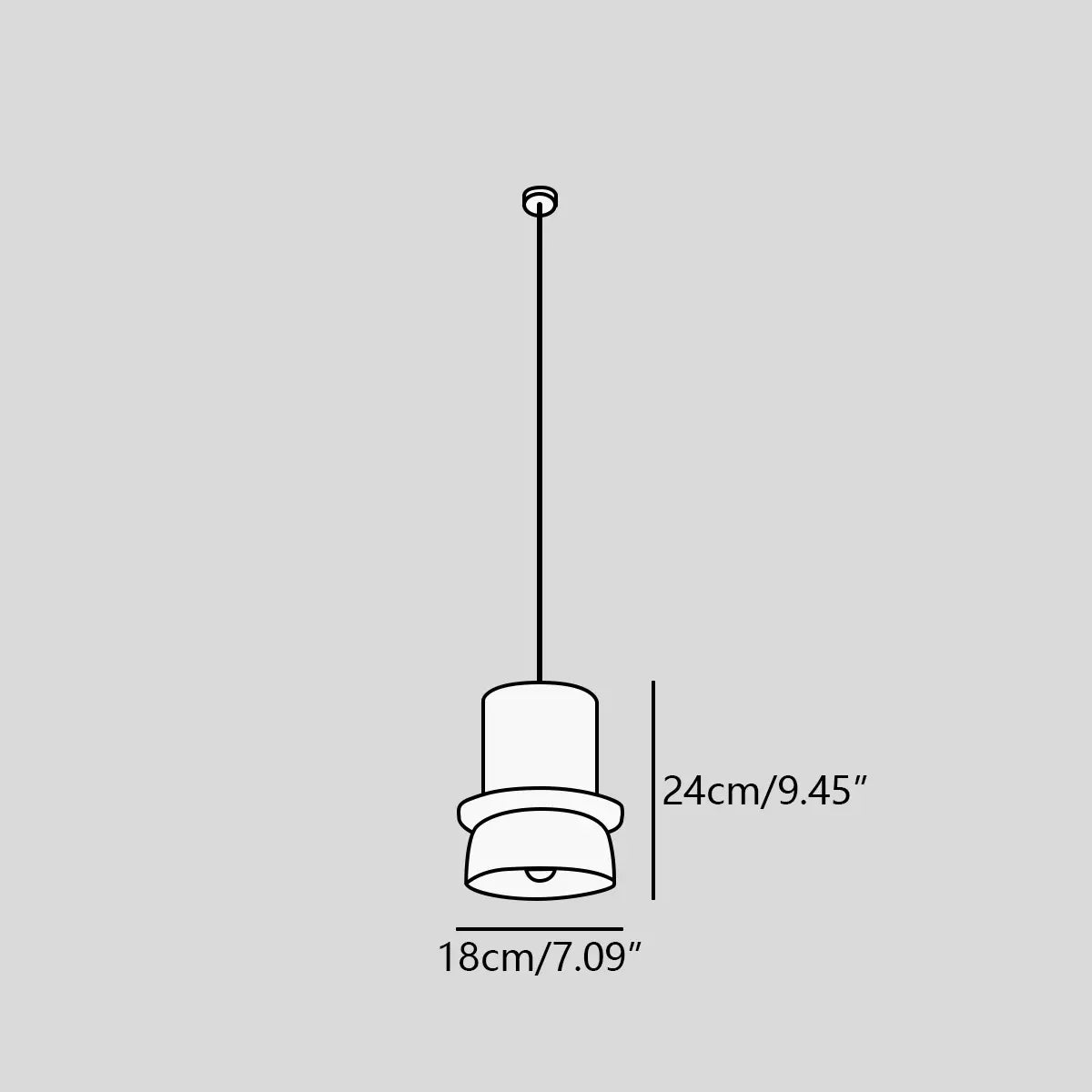 flairel Macaron Pendant Light for Dining Room