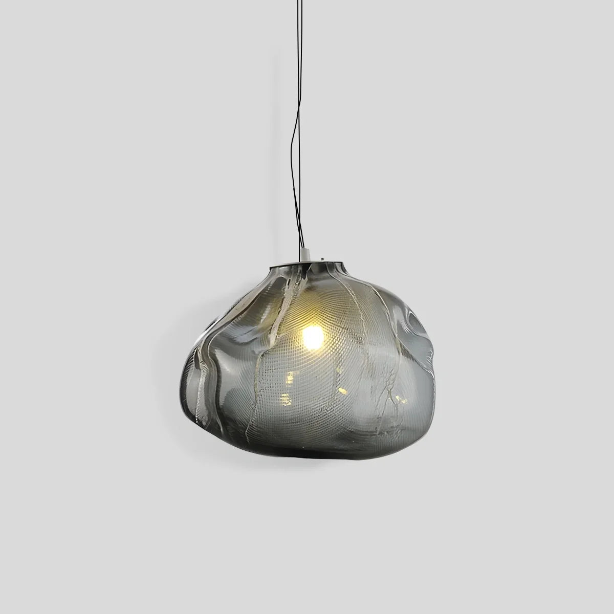 flairel Light Luxury Cloud Shape Glass Pendant Light