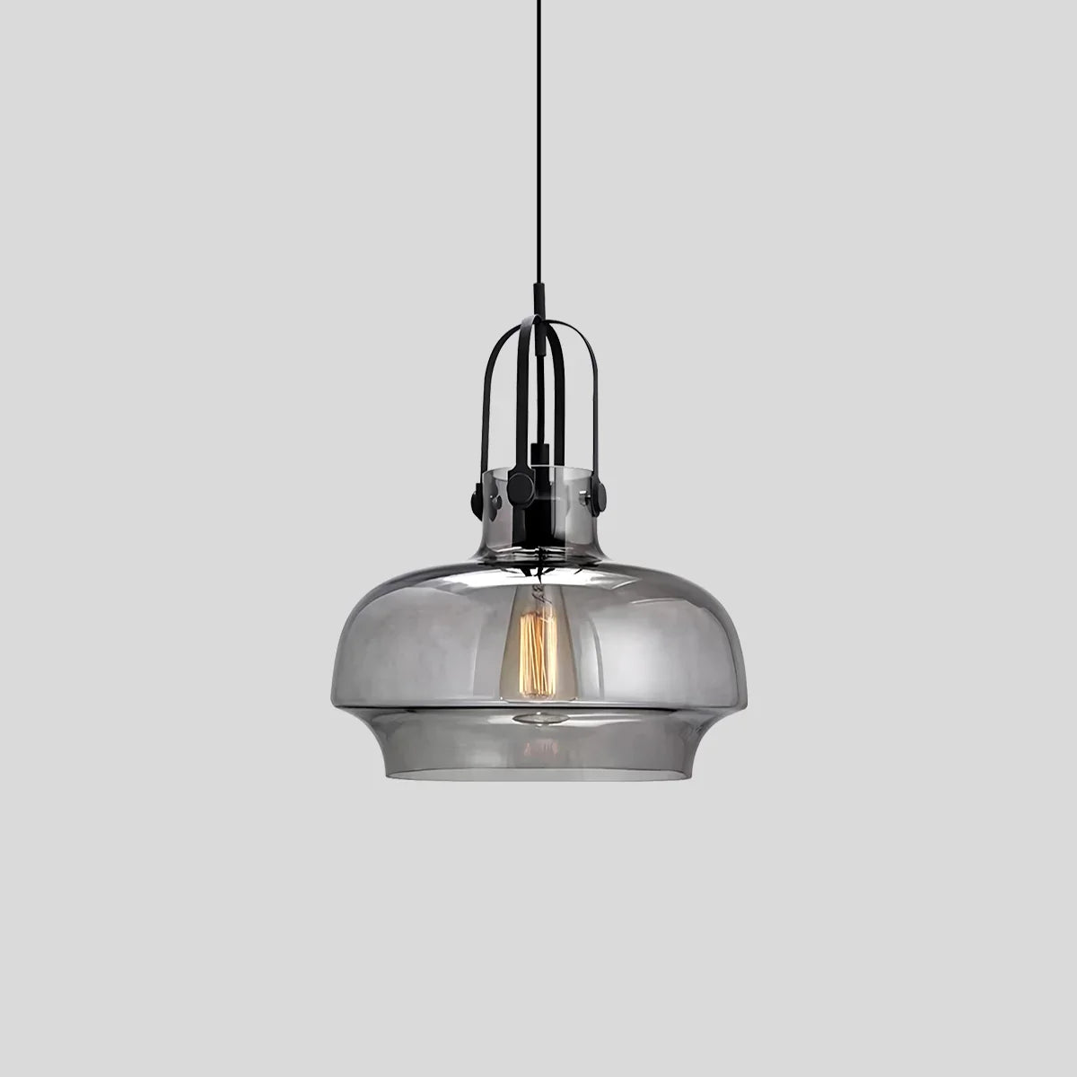 flairel Nordic Minimalist Dining Room Glass Pendant Light