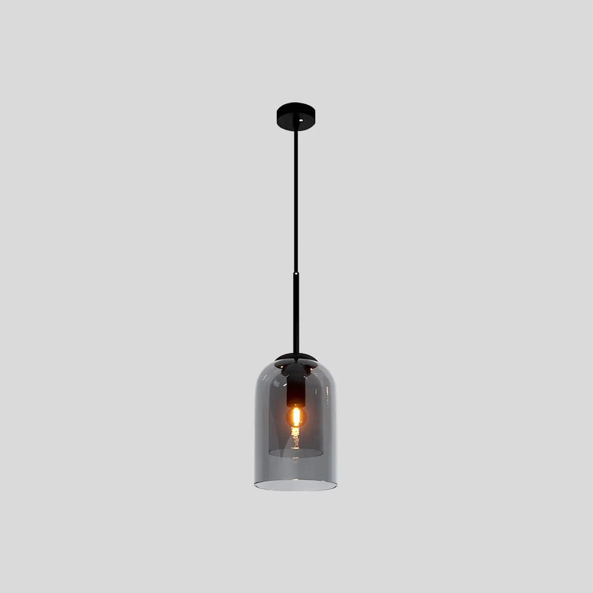 flairel Otzara Double Glass Pendant Light for Dining Area
