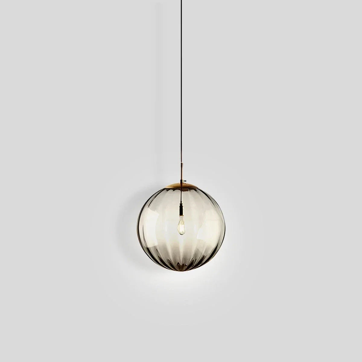 flairel Modern Nordic Water Pattern Glass Ball Pendant Light