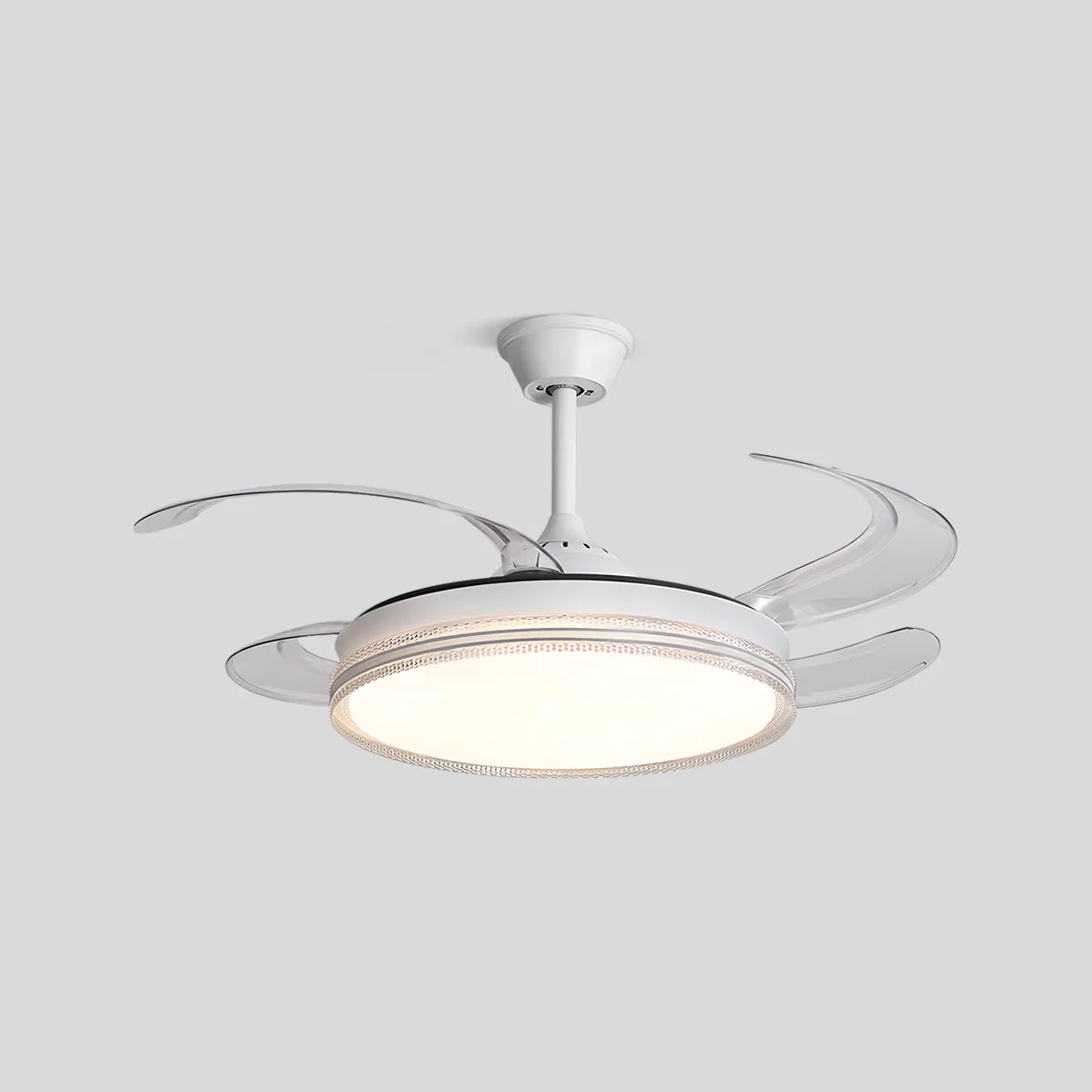 flairel Modern LED Ceiling Fan Lights with Remote Control