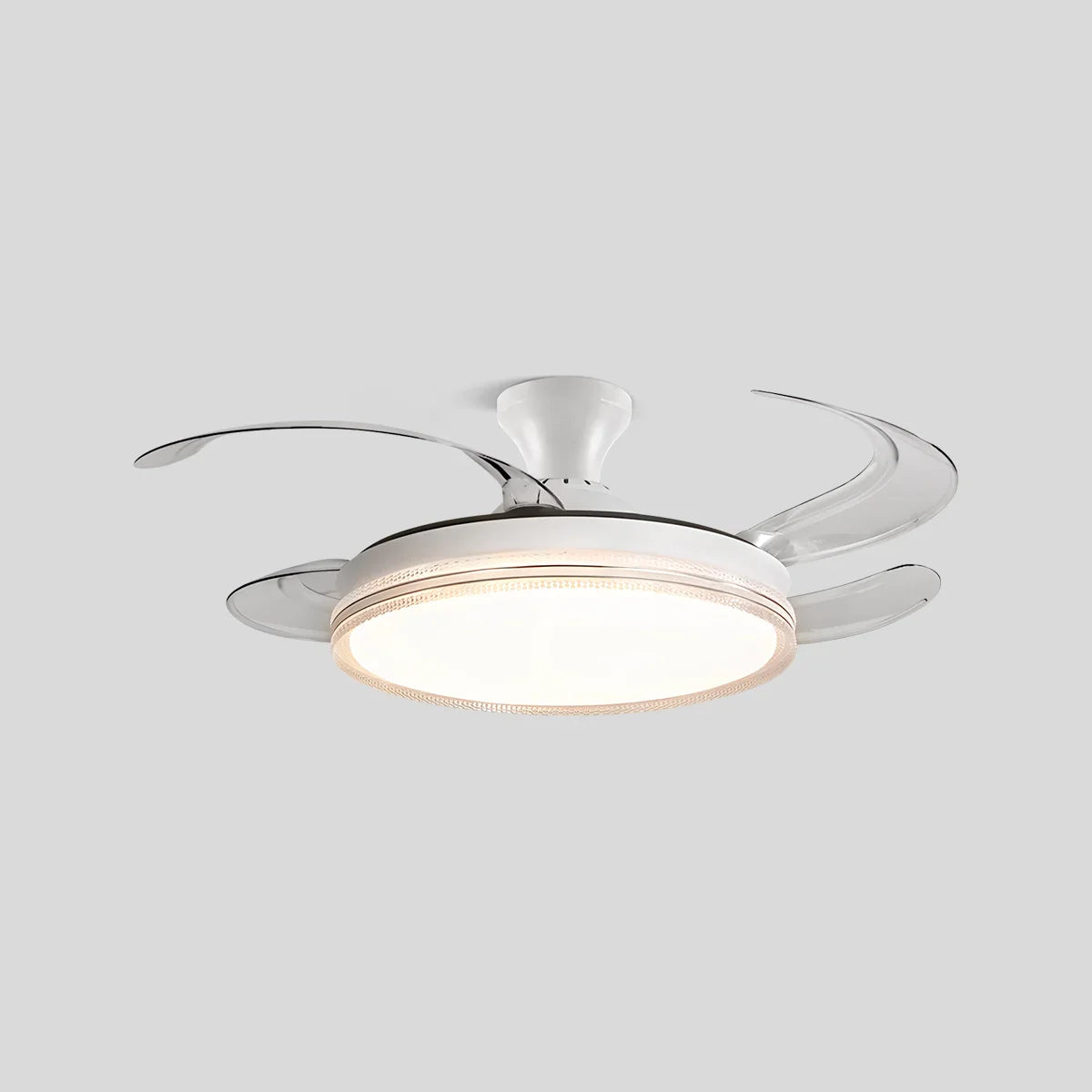 flairel Modern LED Ceiling Fan Lights with Remote Control