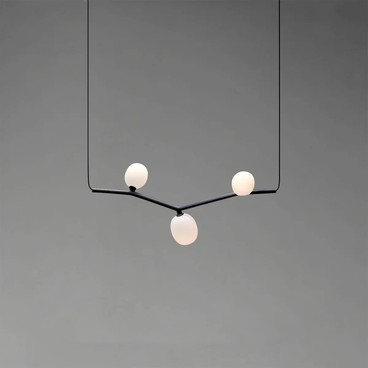 flairel Nordic Creative Tree Branch Glass Chandelier