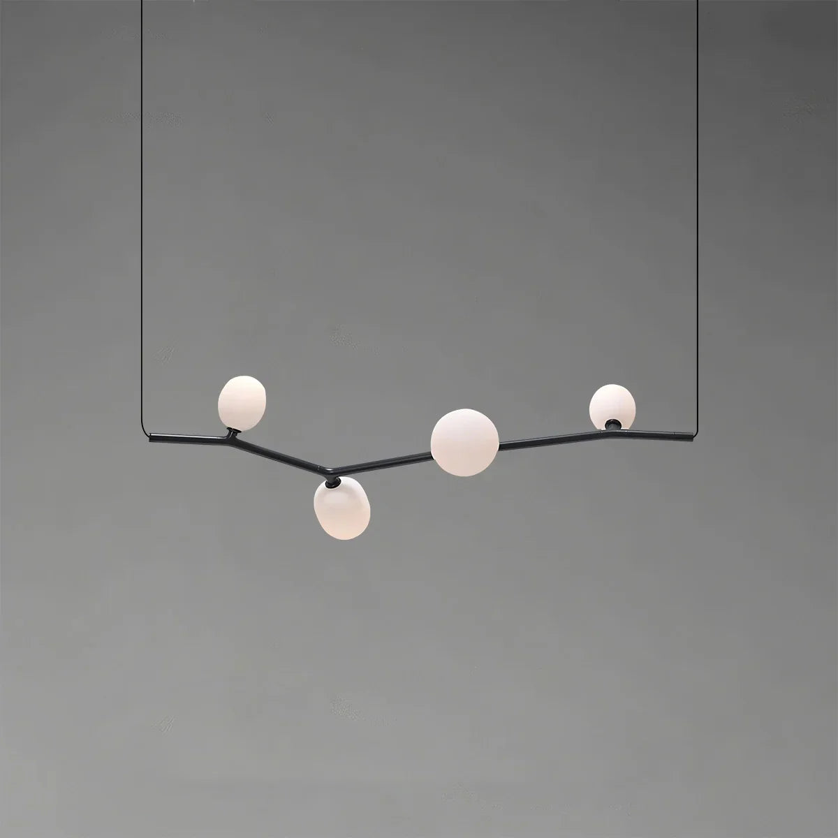 flairel Nordic Creative Tree Branch Glass Chandelier