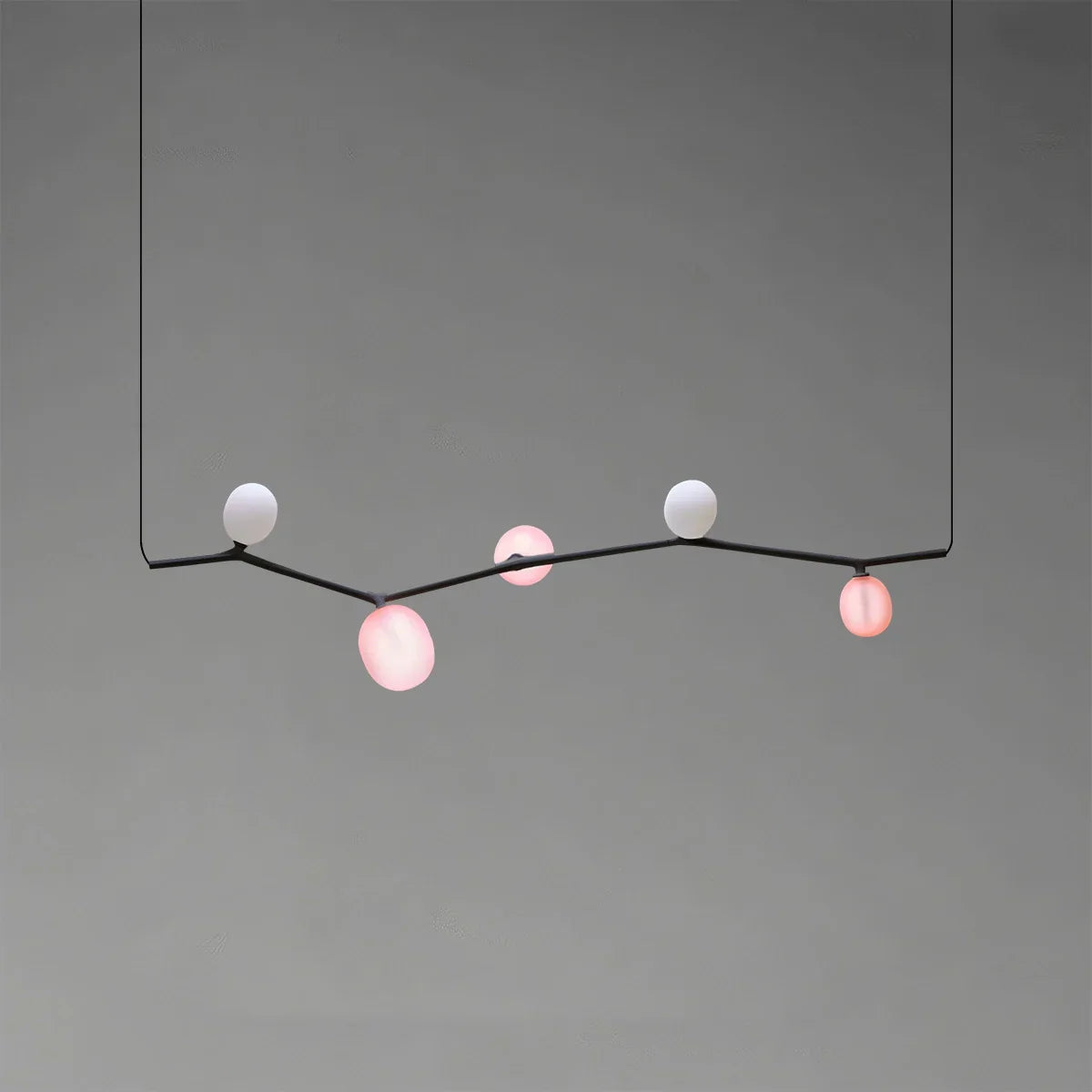 flairel Nordic Creative Tree Branch Glass Chandelier