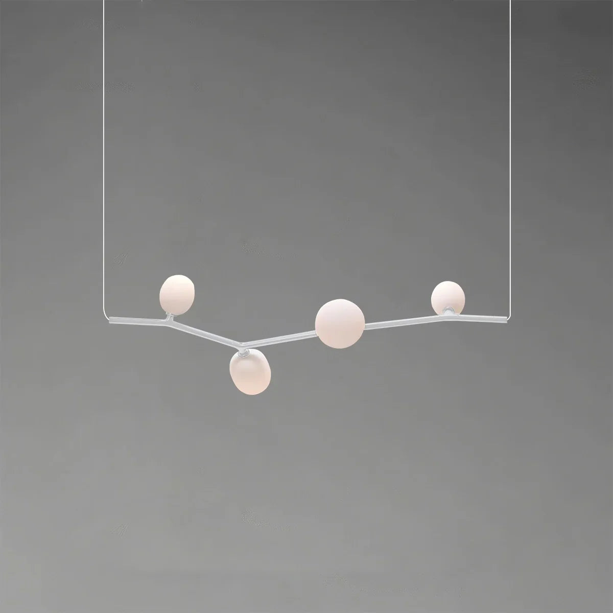 flairel Nordic Creative Tree Branch Glass Chandelier