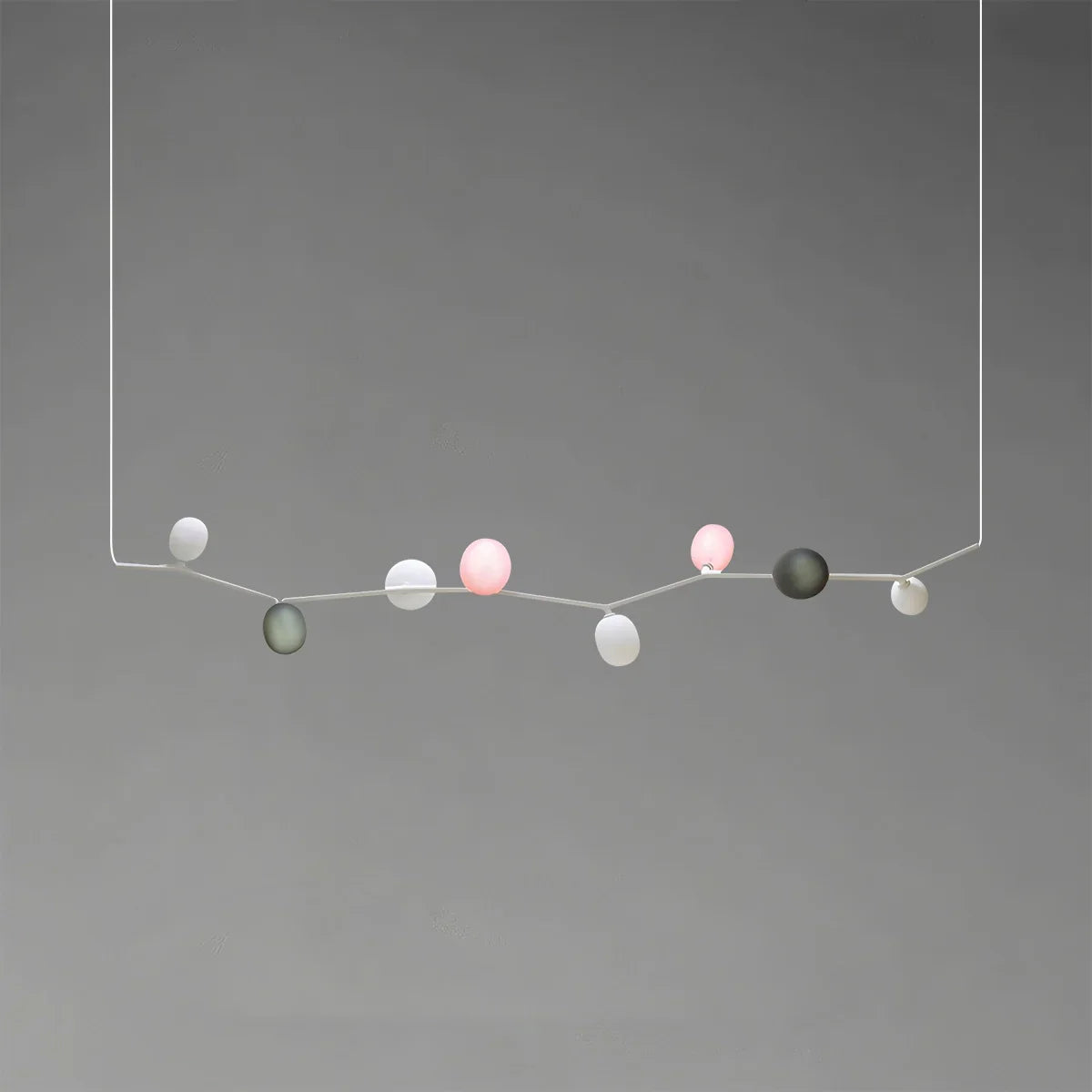 flairel Nordic Creative Tree Branch Glass Chandelier