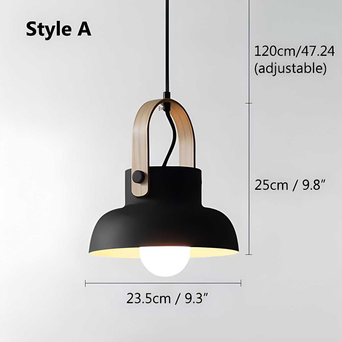 flairel Nordic Macaron Pendant Light for Dining Room Kitchen