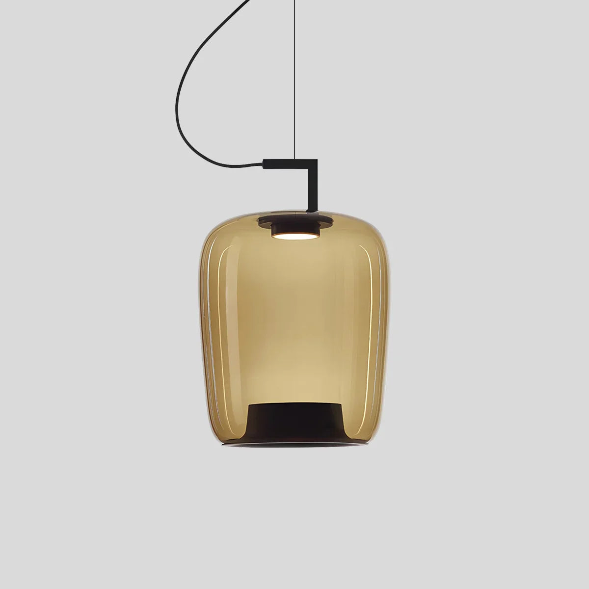 flairel Nordic Minimalist Glass Pendant Light