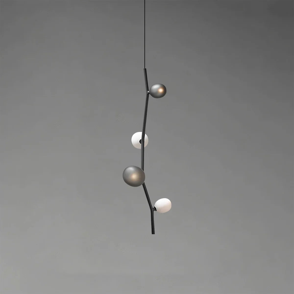 flairel Nordic Creative Tree Branch Glass Chandelier