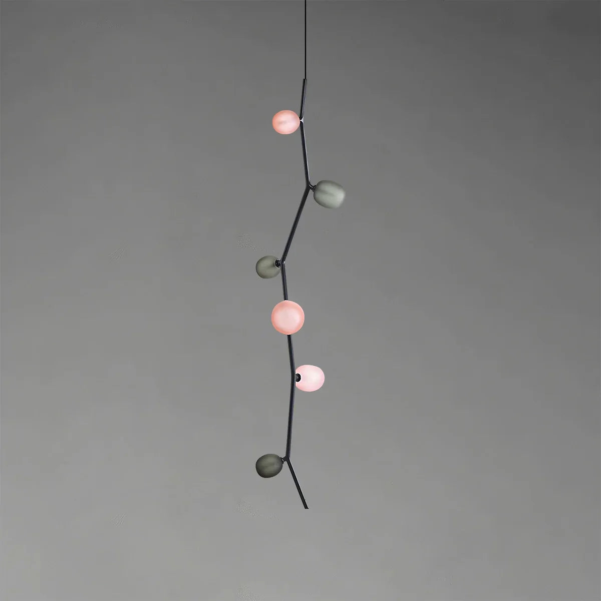 flairel Nordic Creative Tree Branch Glass Chandelier