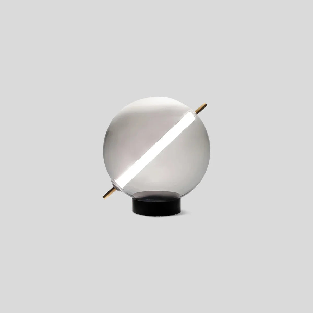 flairel Nordic Round Glass Pendant & Table Light