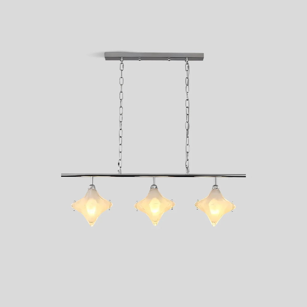 flairel Sylume Star-Shaped Chandelier for Living Room