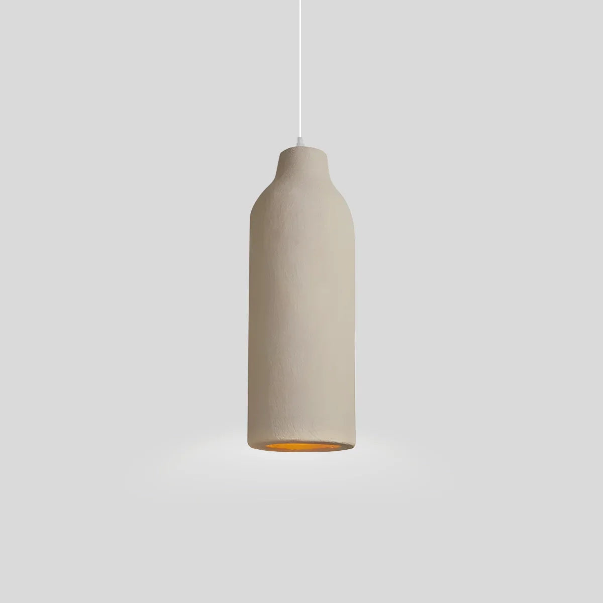 flairel Simple Gypsum Pendant Lights for Dining Room