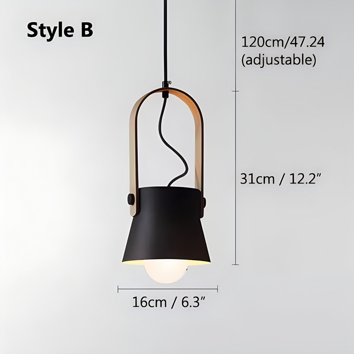 flairel Nordic Macaron Pendant Light for Dining Room Kitchen