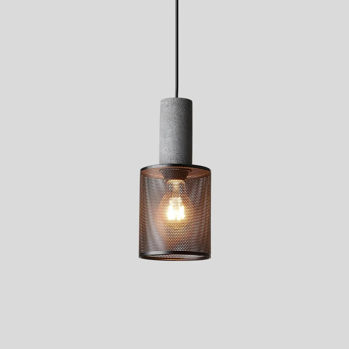 flairel Concrete Industry Pendant Lamp for Kitchen