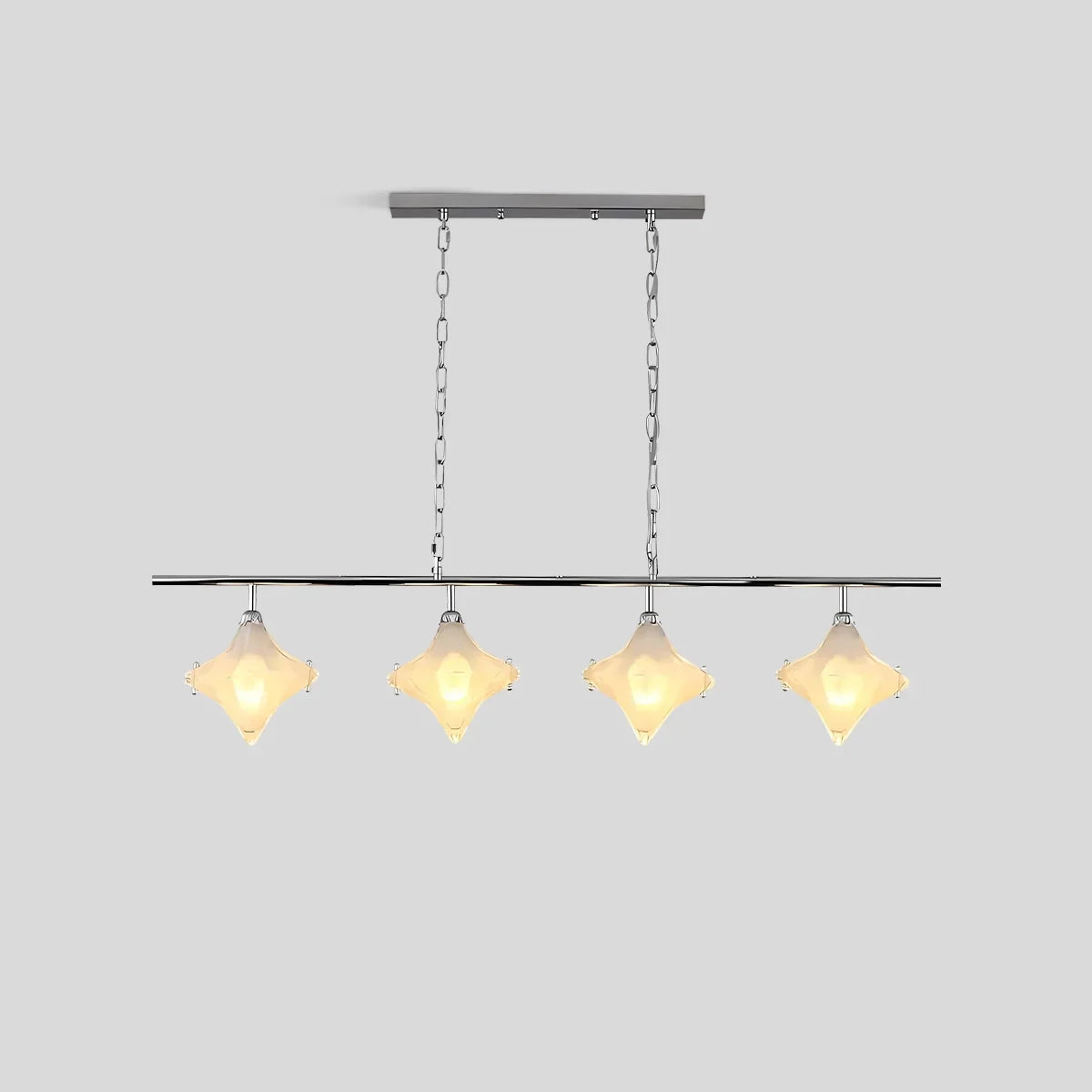 flairel Sylume Star-Shaped Chandelier for Living Room
