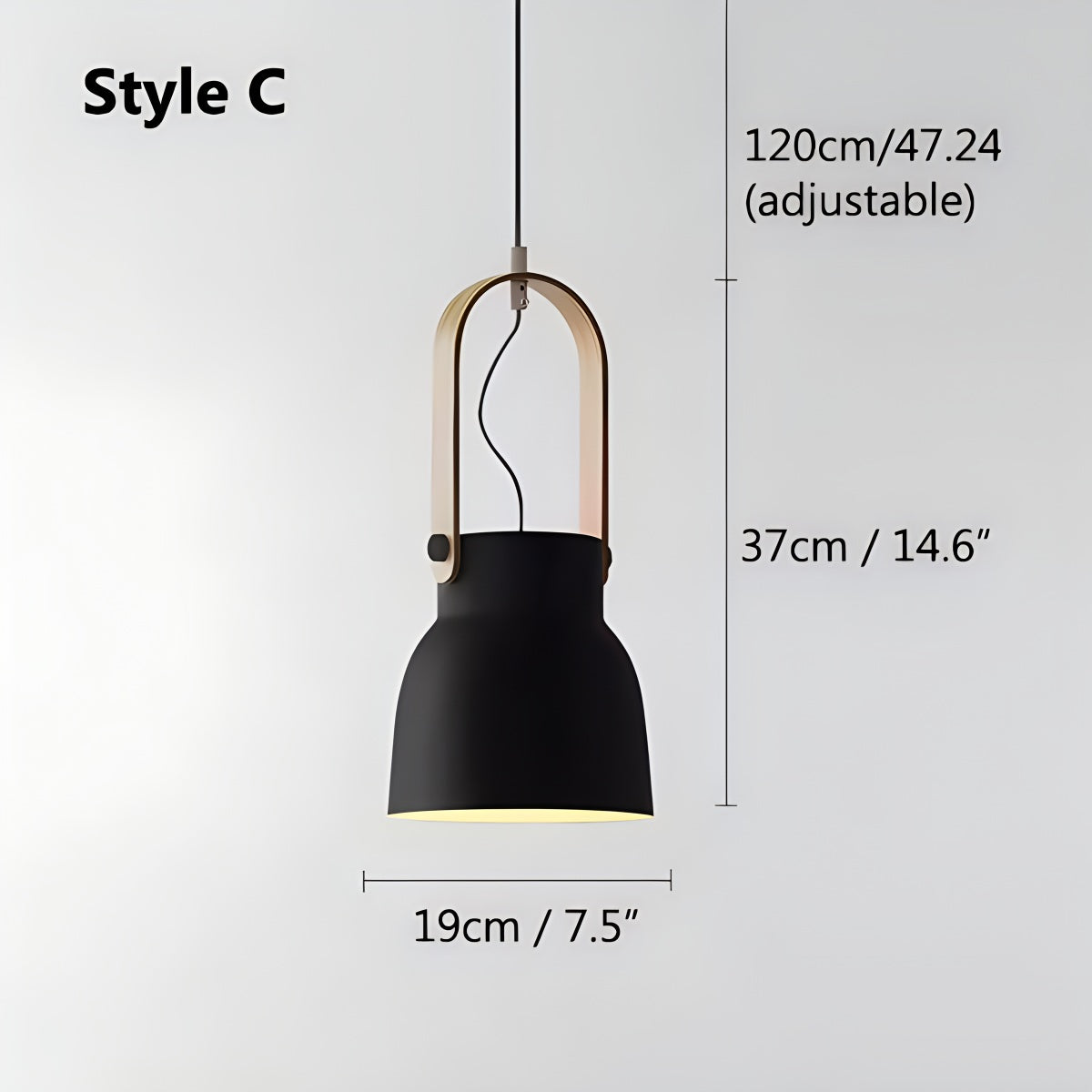flairel Nordic Macaron Pendant Light for Dining Room Kitchen