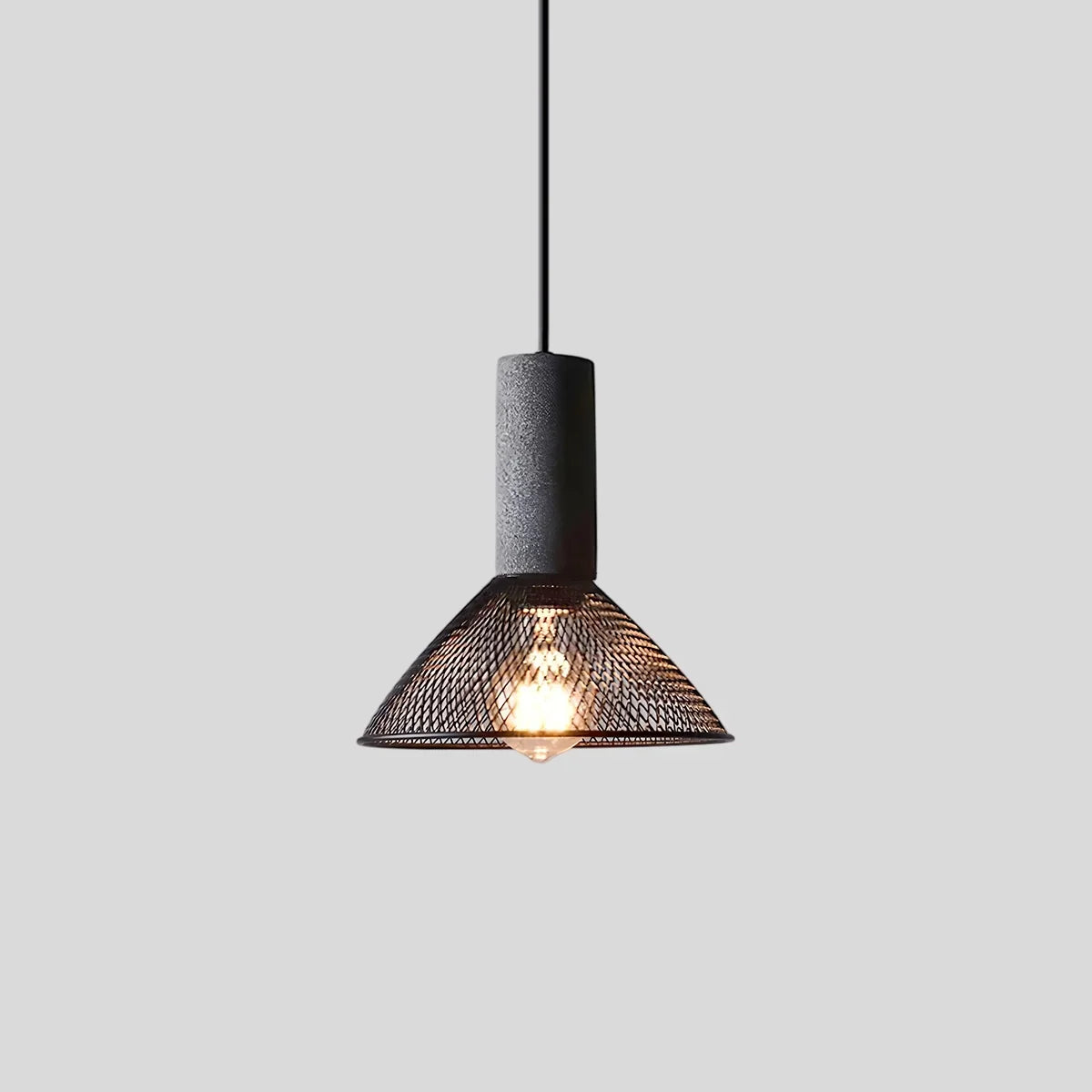 flairel Concrete Industry Pendant Lamp for Kitchen