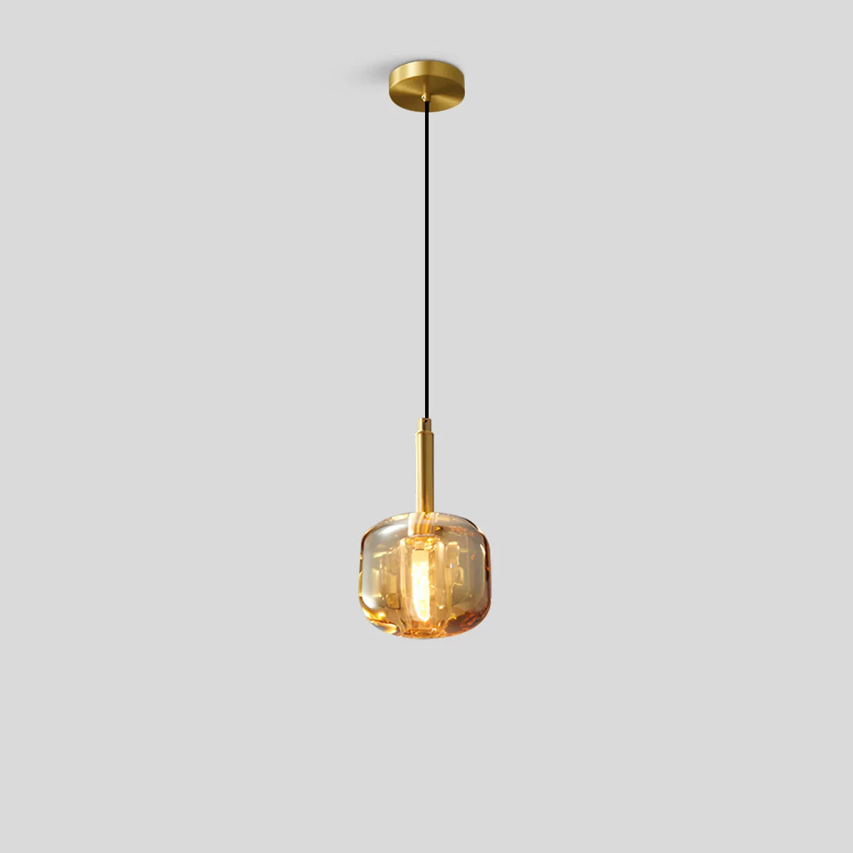 flairel Copper Crystal Pendant Light Multiple Styles Available
