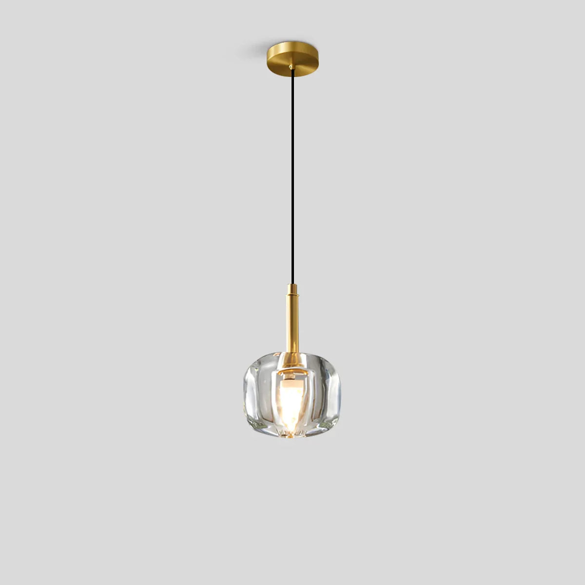 flairel Copper Crystal Pendant Light Multiple Styles Available