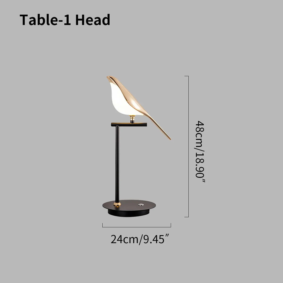flairel Modern Gold Birds LED Chandelier