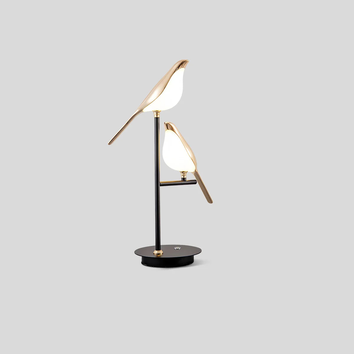 flairel Modern Gold Birds LED Chandelier