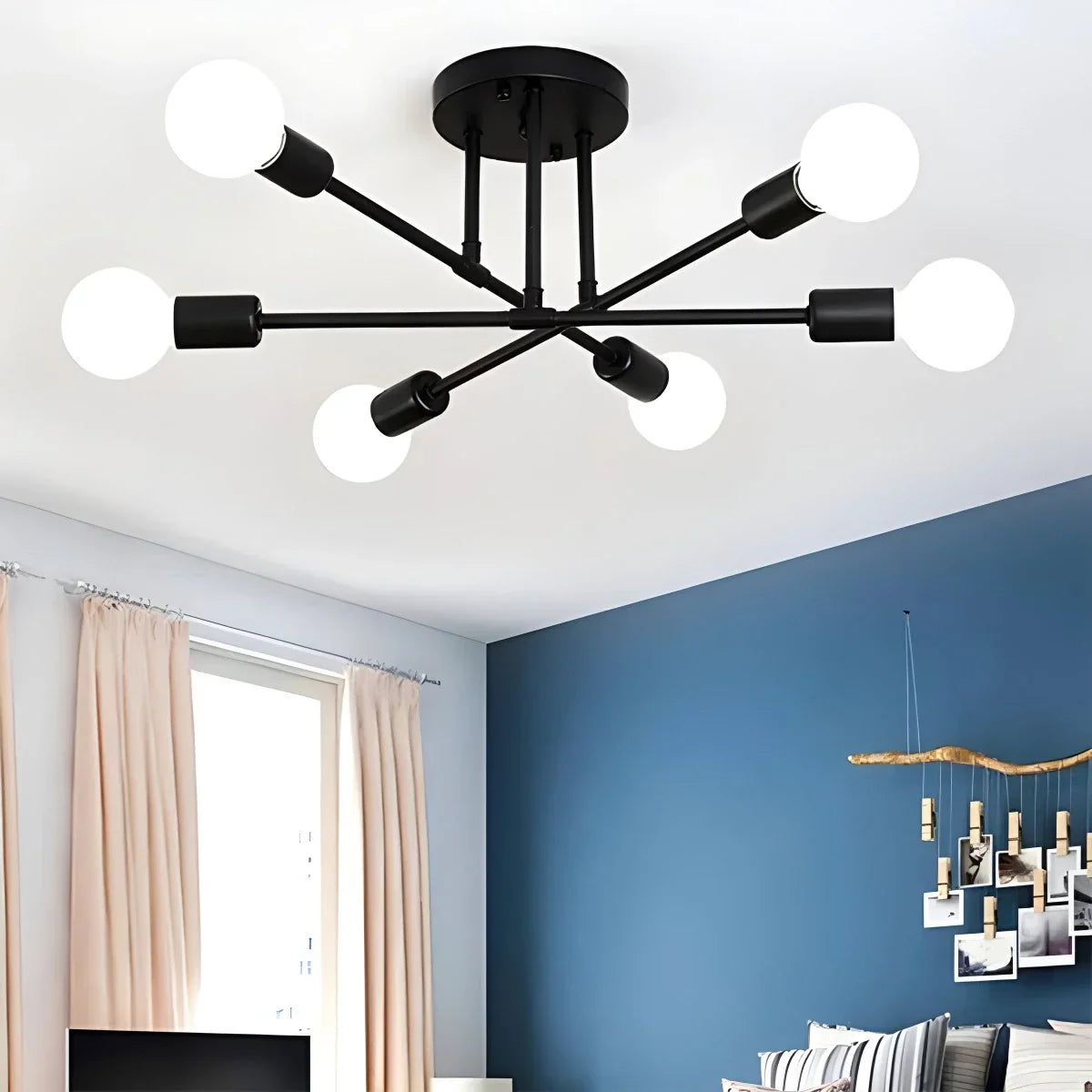 flairel Valentina Modern Chandelier Ceiling Light