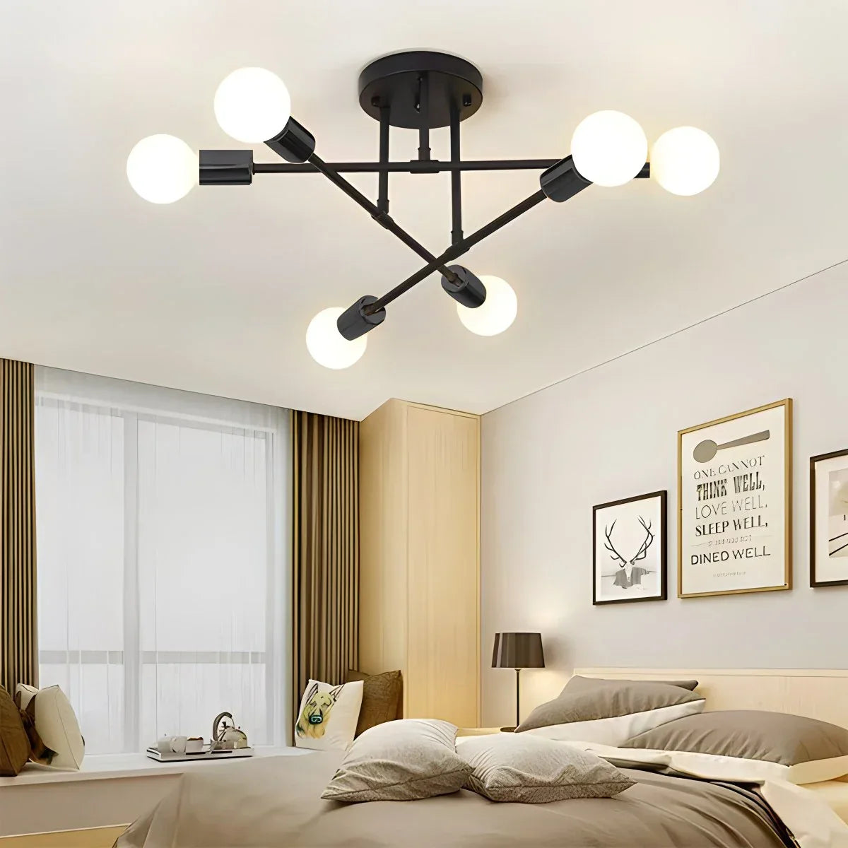 flairel Valentina Modern Chandelier Ceiling Light