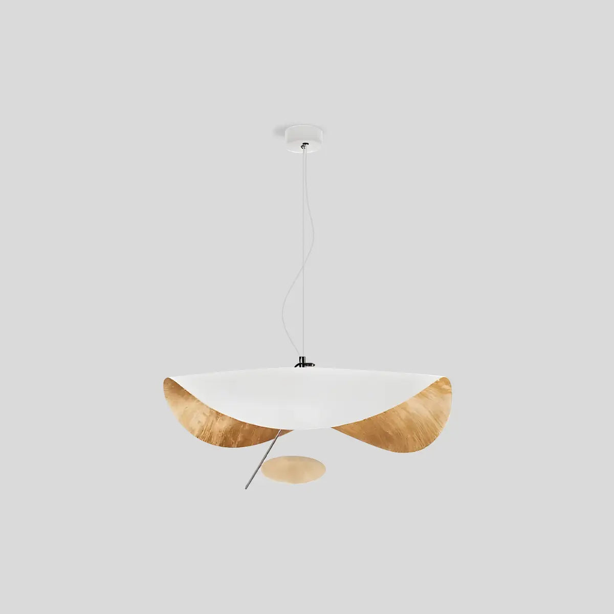 flairel Modern Sculptural Leaf Pendant Light