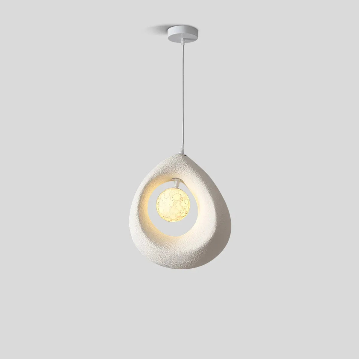 flairel Circular Wabi Sabi Pendant Light Modern Lighting