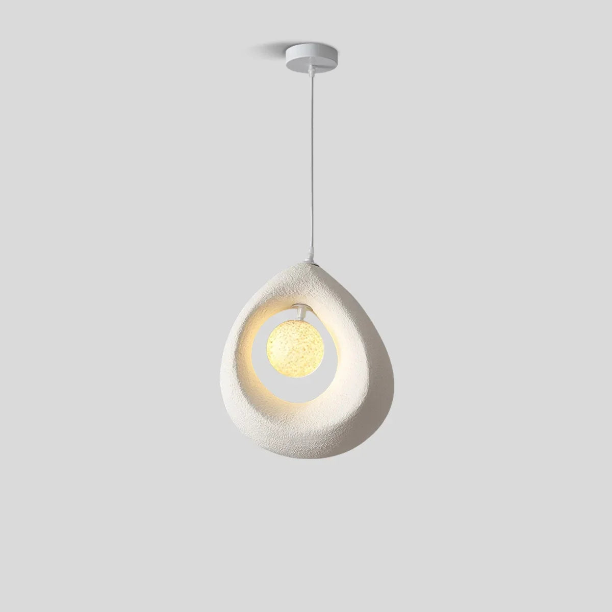 flairel Circular Wabi Sabi Pendant Light Modern Lighting