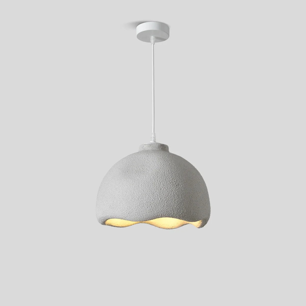 flairel Micro Cement Pendant Light for Kitchen Dining Area