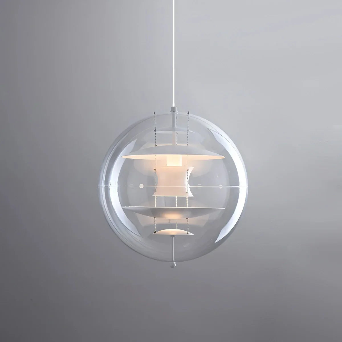 flairel Danish Globe Dining Room Pendant Light
