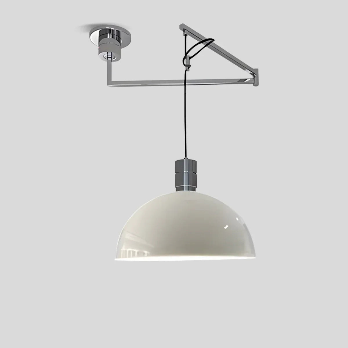 flairel Bauhaus Creative Rocker Glass Pendant Light